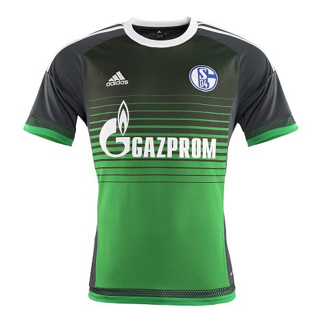 Schalke 04 2015-16 Home Soccer Jersey